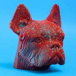 Puzzle sculpture 3D en carton - Bulldog -<Cartonic Flash Sale