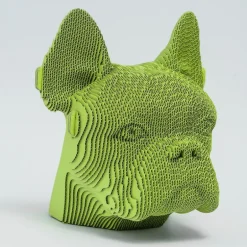 Puzzle sculpture 3D en carton - Bulldog -<Cartonic Flash Sale
