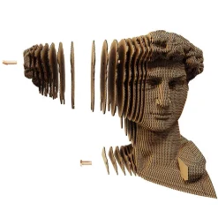 Puzzle sculpture 3D en carton - David de Michel-Ange -<Cartonic Best