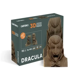 Puzzle sculpture 3D en carton - Dracula -<Cartonic Discount