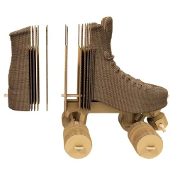 Puzzle sculpture 3D en carton - Roller skate -<Cartonic Sale