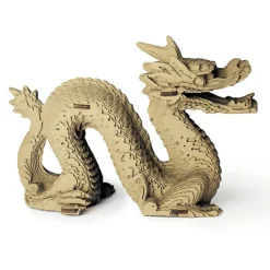 Puzzle sculpture 3D en carton - Dragon -<Cartonic Fashion