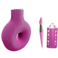 Puzzle sculpture 3D en carton - Vase nordique -<Cartonic Cheap