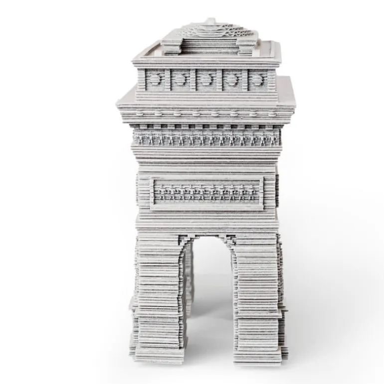 Puzzle sculpture 3D en carton - Arc de triomphe -<Cartonic Discount