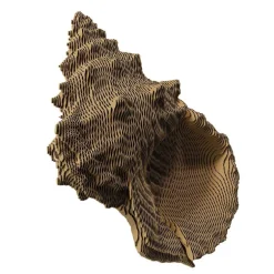 Puzzle sculpture 3D en carton - Coquillage -<Cartonic Best Sale