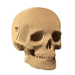 Puzzle sculpture 3D en carton - Crâne -<Cartonic Sale