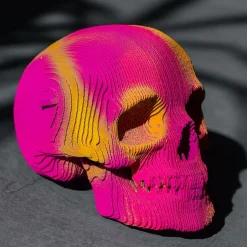 Puzzle sculpture 3D en carton - Crâne -<Cartonic Sale