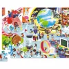 Puzzle 'Une journée au musée des sciences' 48 pcs<Crocodile Creek Hot