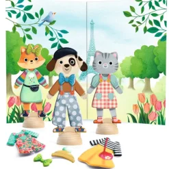 "Bonjour Paris" Collage pour enfant 9849<Djeco Sale