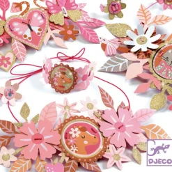 "Doux médaillons" 4 parures de bijoux à créer DIY 7958<Djeco Best Sale