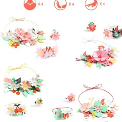 "Gaieté colorée" 4 parures de bijoux à créer DIY 7957<Djeco Shop
