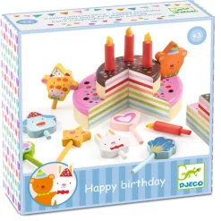 "Happy Birthday" gâteau d'anniversaire, jouet dinette 5512<Djeco Sale