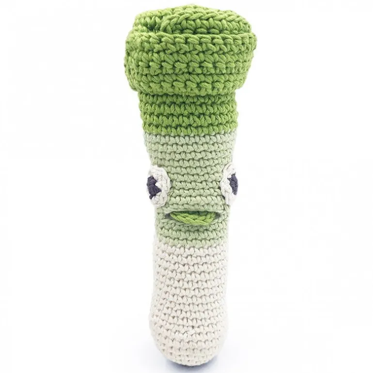 "Kit mini veggy" hochets pour bébé en crochet en coton bio The veggy toys<MyuM Shop