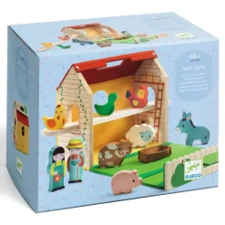 "Softi-Farm" Ferme en bois 6369<Djeco Cheap