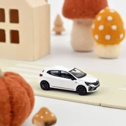 Renault Clio Esprit Alpine blanche 2024, jouet voiture 1/64<NOREV Fashion