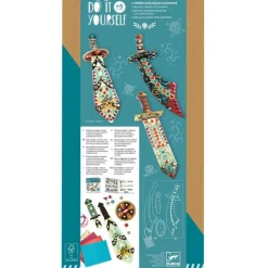 Sabres mosaïques à décorer "Comme un pirate" DIY 7902<Djeco Sale