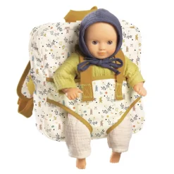 Sac à dos porte bébé, accessoire pour poupée POMEA de 7783<Djeco Sale