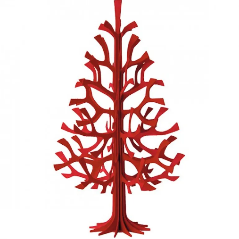 Sapin 30cm rouge<LOVI Online