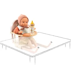 Siège de table pour poupée POMEA de 7780<Djeco Shop