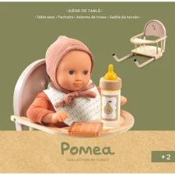 Siège de table pour poupée POMEA de 7780<Djeco Shop