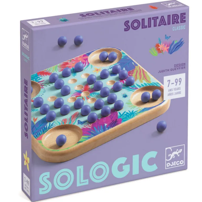 SOLITAIRE - Jeu Sologic de 0813<Djeco Discount