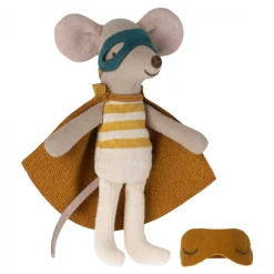 Souris super-héros dans sa boîte<Maileg New