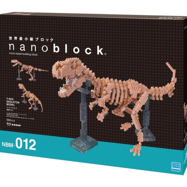 Squelette de T-Rex Deluxe<nanoblock Outlet