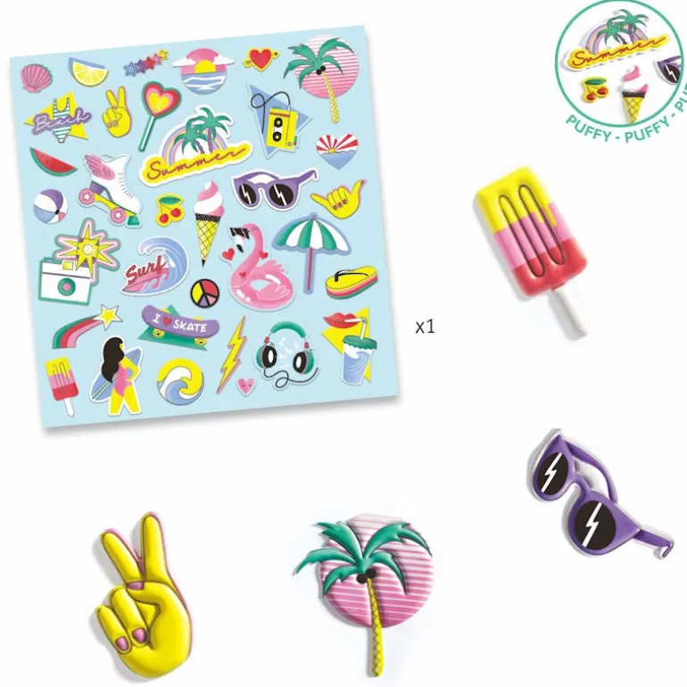 Stickers en volume 'California' 9262<Djeco Outlet