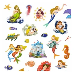 Stickers Sirènes 8885<Djeco Flash Sale