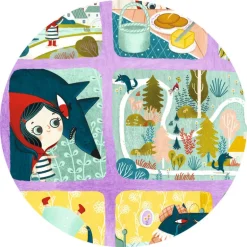 Story puzzle Le Petit Chaperon rouge 35 pcs 7050<Djeco Sale