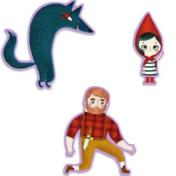Story puzzle Le Petit Chaperon rouge 35 pcs 7050<Djeco Sale
