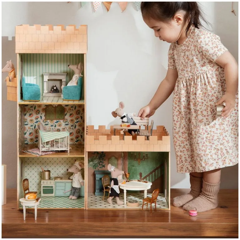 Table blanche miniature (petit modèle) pour souris<Maileg Outlet