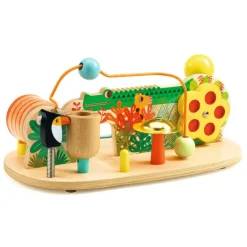 Table d'activités "Multi Sound" - Jouet d'éveil sonore en bois 6295<Djeco Outlet