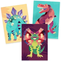 Tableaux à métalliser "Jurassic" 9518<Djeco Best Sale