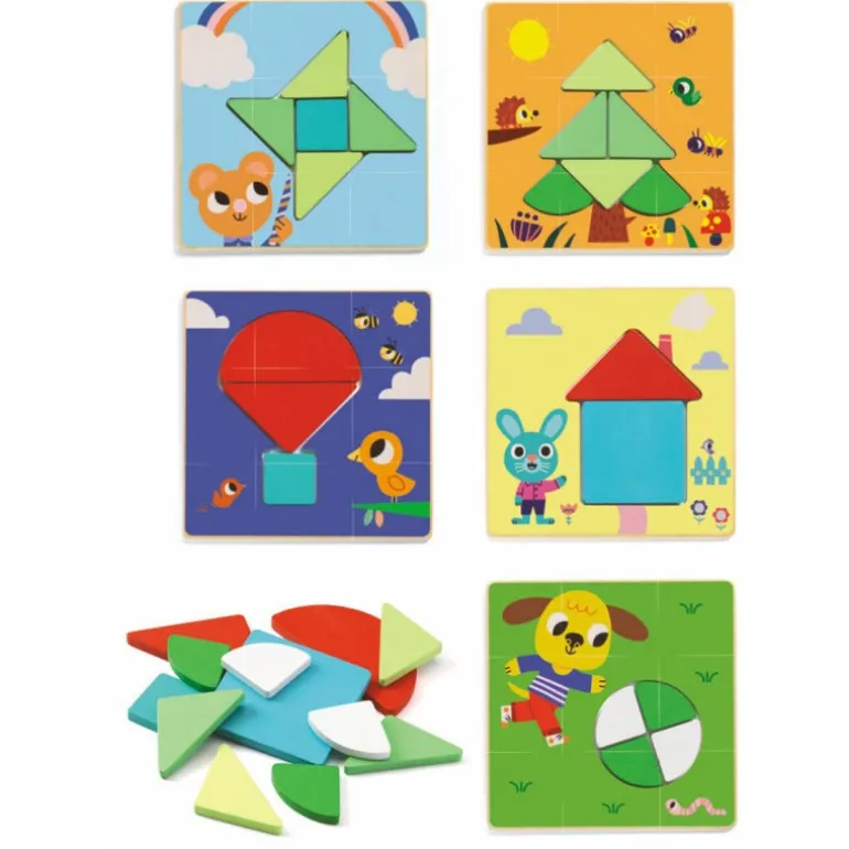 Tangramini, tangram pour les petits 1672<Djeco Store