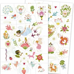 Tatouages 'Fairy Friends' 9599<Djeco Cheap