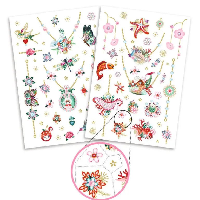 Tatouages 'Les bijoux de Fiona' 9586<Djeco Online