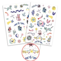 Tatouages phosphorescents 'Sweet dreams' 9592<Djeco Store