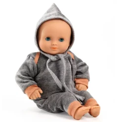 Tenue Pearl Gray, vêtement de poupée POMEA de 7898<Djeco Outlet