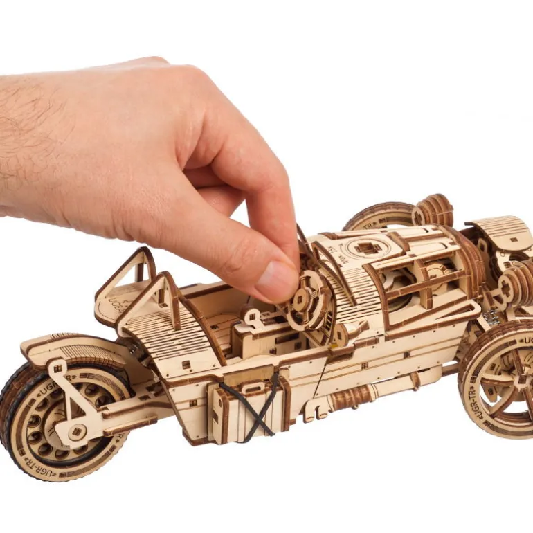 Three Wheeler – UGEARS Puzzle 3D Mécanique<UGEARS models Flash Sale