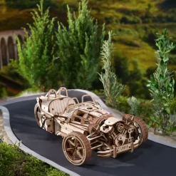 Three Wheeler – UGEARS Puzzle 3D Mécanique<UGEARS models Flash Sale