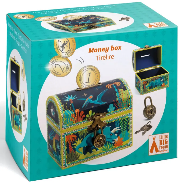 Tirelire "Dinosaure" 3333<Djeco Outlet