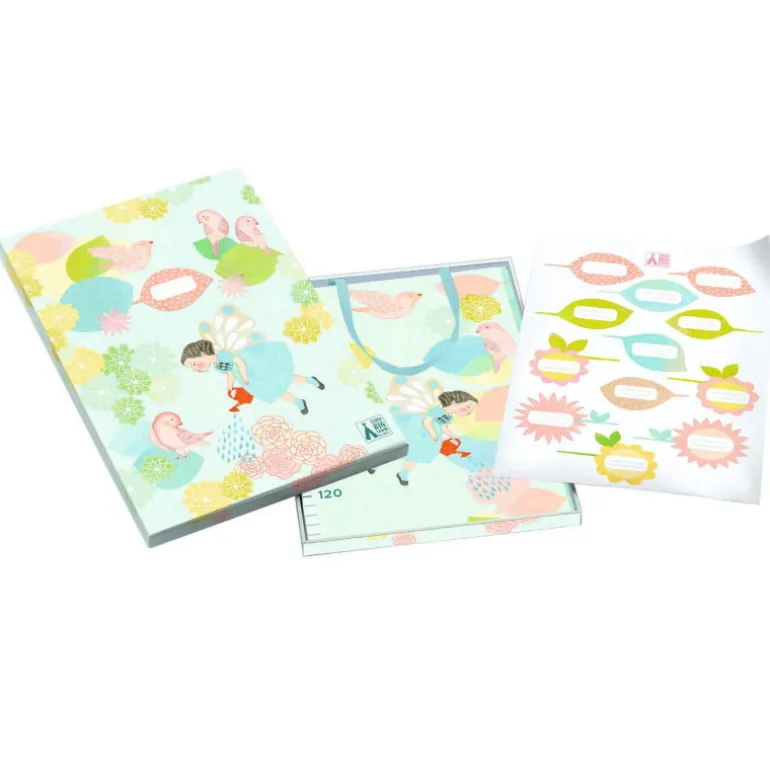 Toise en carton "Printemps" 4052<Djeco Clearance