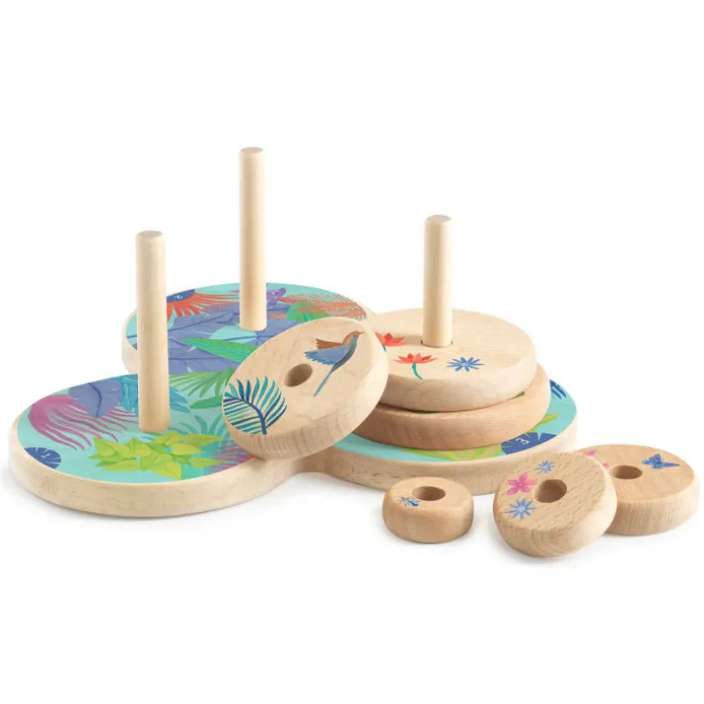Tour d'Hanoï - Jeu Sologic de 0812<Djeco Shop