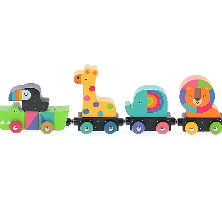 Train des animaux en bois - Andy Westface pour 7415<VILAC Shop