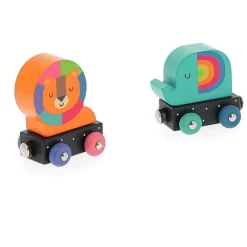 Train des animaux en bois - Andy Westface pour 7415<VILAC Shop