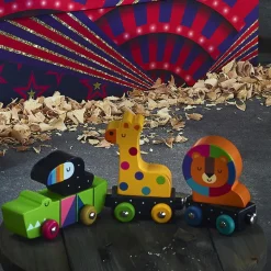 Train des animaux en bois - Andy Westface pour 7415<VILAC Shop