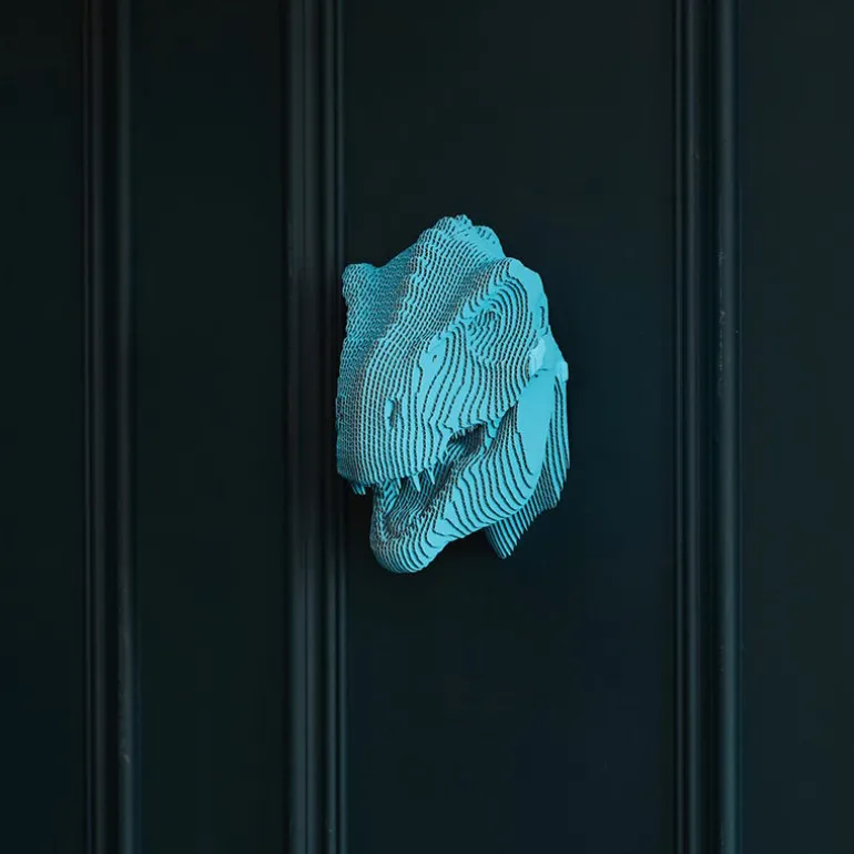 Trophée mural décoratif - Sculpture 3D en carton - T-REX - Wall puzzle<Cartonic Sale