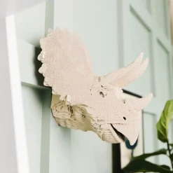 Trophée mural décoratif - Sculpture 3D en carton - Tricératops - Wall puzzle<Cartonic Clearance