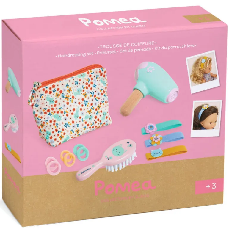 Trousse de coiffure, accessoire pour poupée POMEA de 7796<Djeco Hot